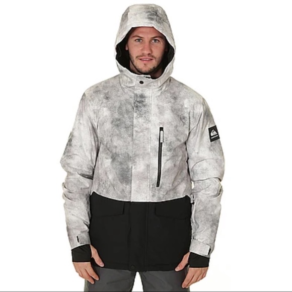 Quiksilver Mission Printed Block Snow Jacket - Picture 5 of 7